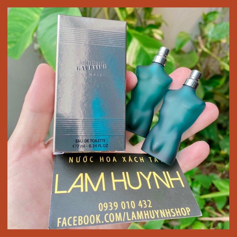 Nước hoa mini jean paul le male edt 7ml