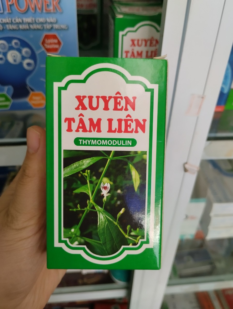 Viên uống thảo mộc Xuyên Tâm Liên Nasaki_diệt khuẩn đường hô hấp 30 viên