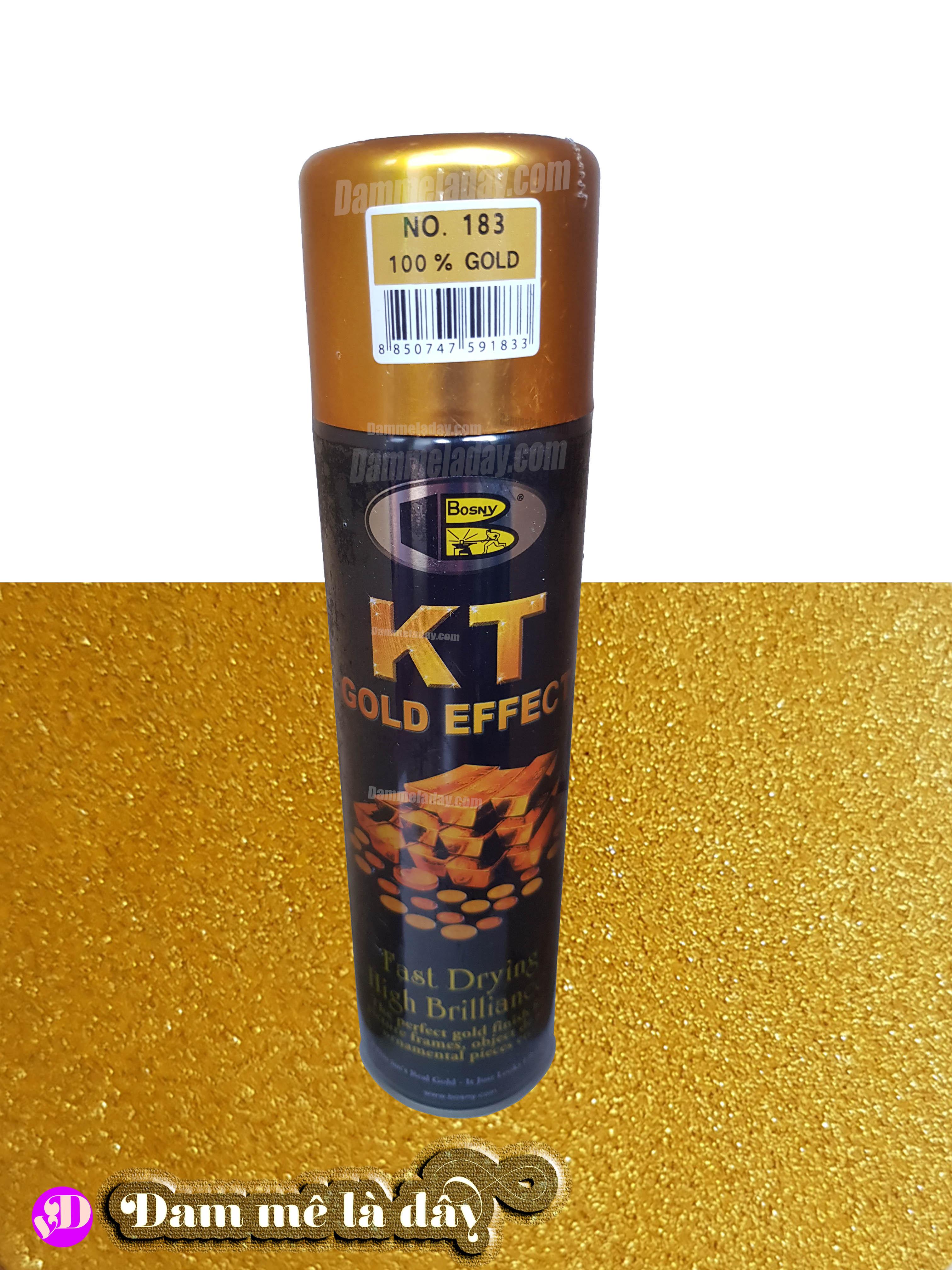 Sơn hiệu ứng mạ vàng kt gold efect bosny)