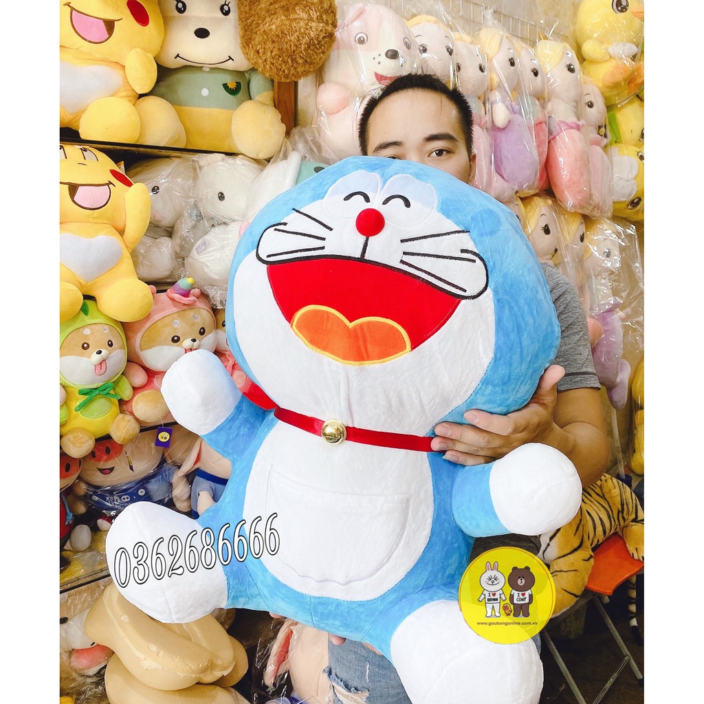 Gấu bông doremon 3 biểu cảm kích thước 40-55-65cm Xưởng gấu bông Việt Nam