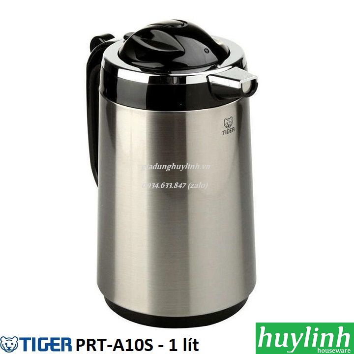 Bình thủy chứa ruột thủy tinh tiger prt-a10s - 1 lít