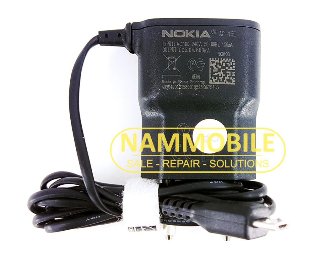 Sạc nokia lumia micro usb liền dây ac-15e zin
