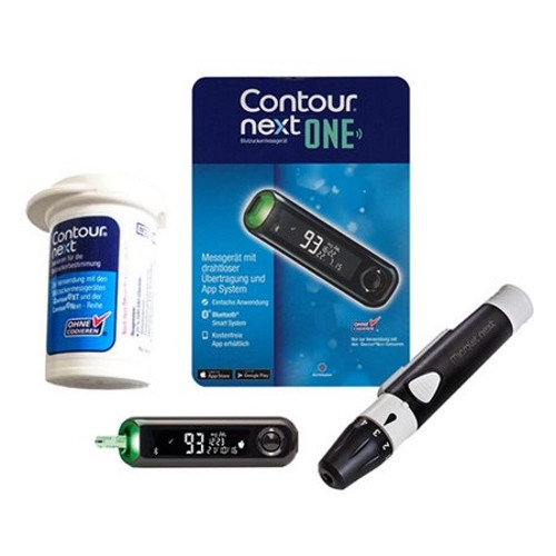Máy đo đường huyết kết nối bluetooth Bayer CONTOUR NEXT ONE Glucose Meter