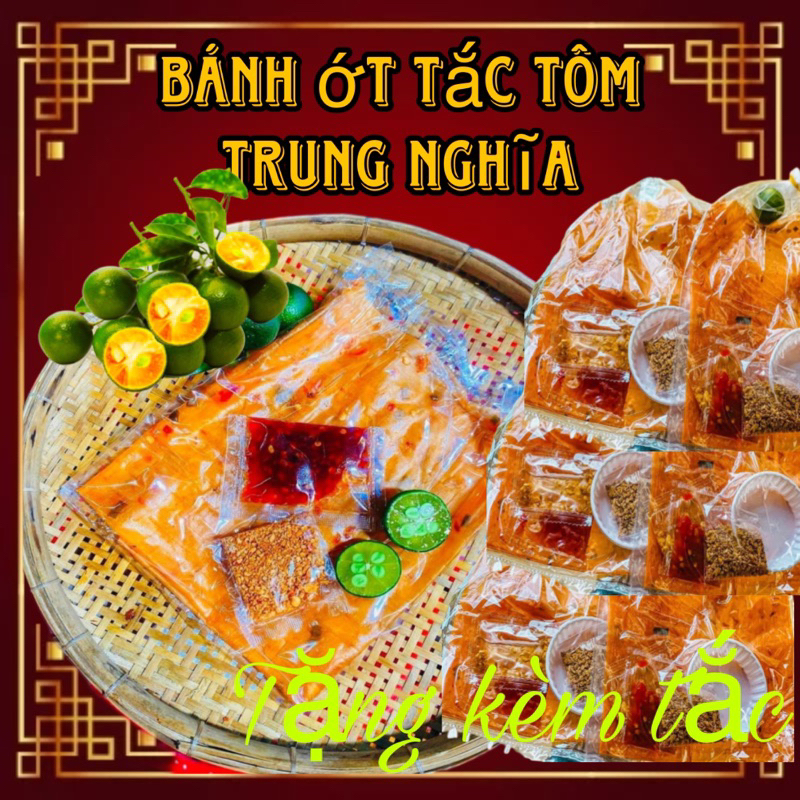 Bánh Tráng Ớt Tắc Tôm Trung Nghĩa