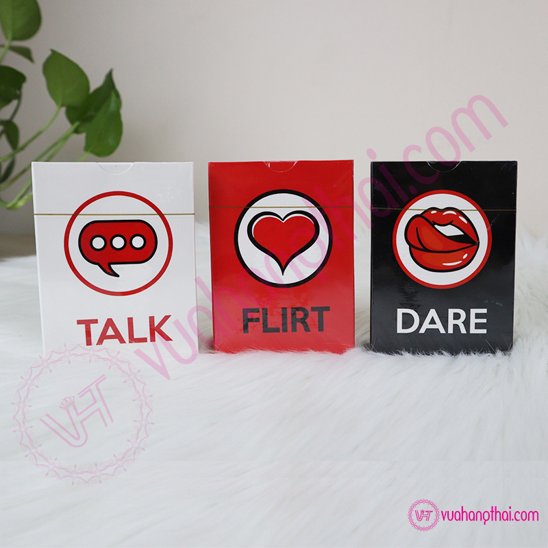 Bộ bài Talk Flirt Dare 3 trong 1 dành cho các cặp đôi