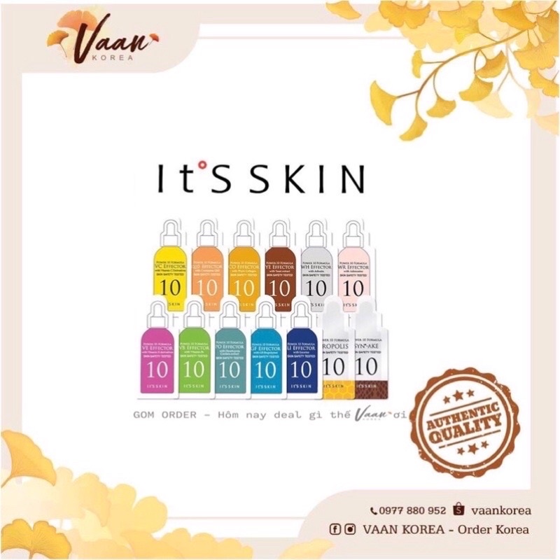Gói dùng thử serum It’s Skin Power 10 Formula Effector