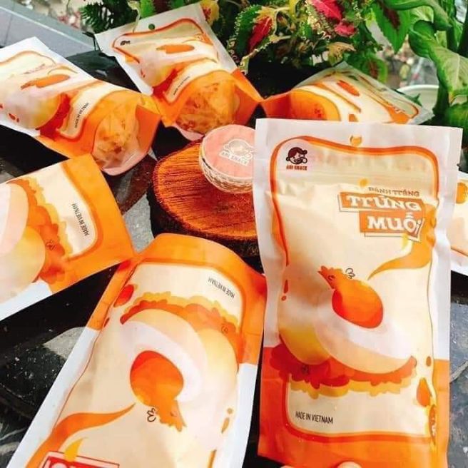 Bánh tráng Abi vị trứng muối
