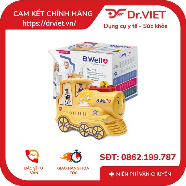 Máy xông mũi họng B.Well Swiss PRO-115 18 Máy xông mũi họng B.Well Swiss PRO-115
