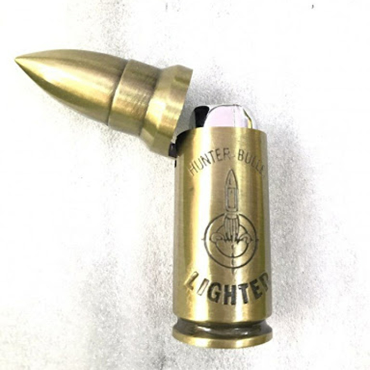 Bật lửa khò 1 tia lửa nhỏ chất liệu kim loại độc lạ - GD0206