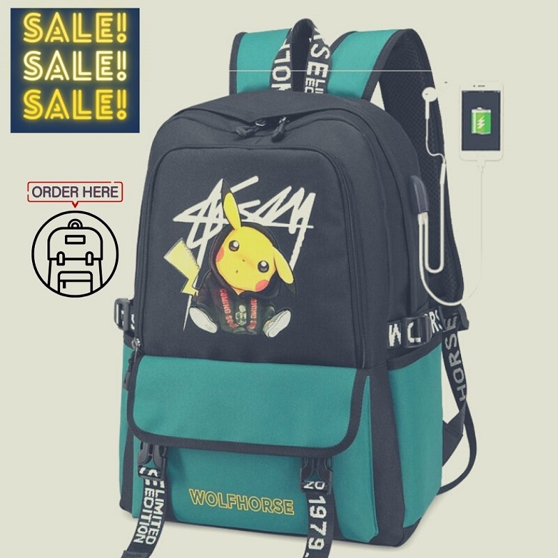 Balo Thời Trang Đi Học Đi Chơi - Balo Hoạt Hình Siêu HOT 2020 - Balo Dành Cho Nam/Nữ Đẹp