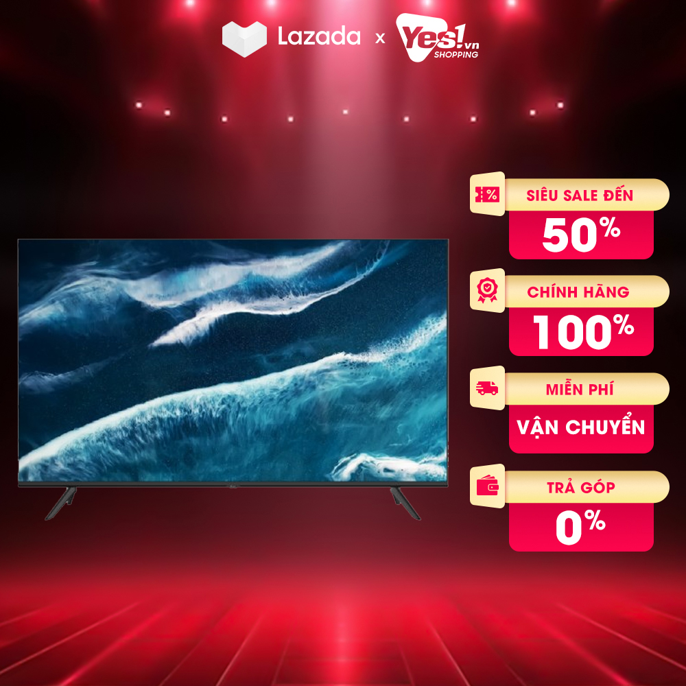 Android tivi casper 4k 55 inch 55uga610 - hàng chính hãng - voucher 10% lên đến 800k