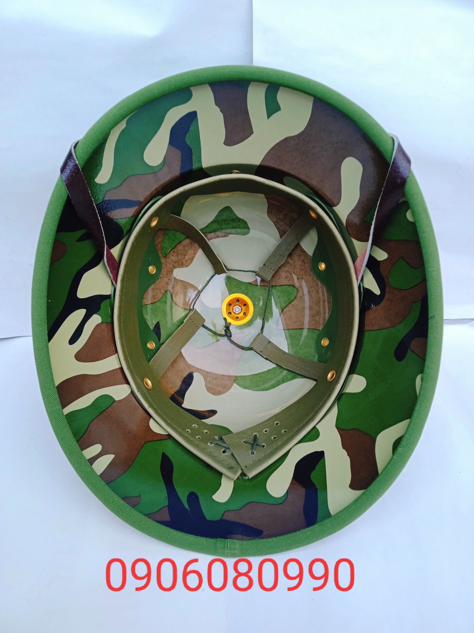 Mũ cối lòng rằn ri cao cấp loại 1( tặng sao)