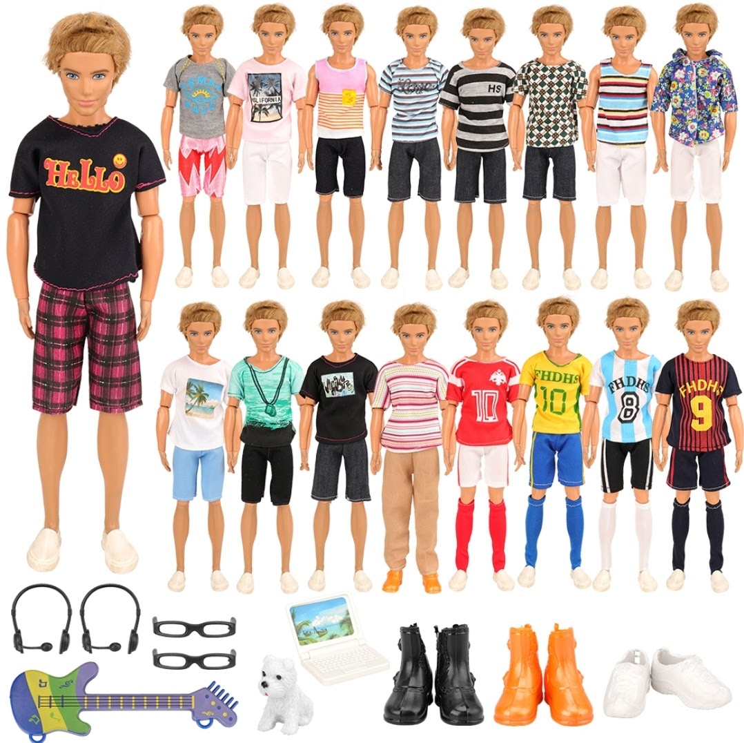 [HCM](KÈM GIÀY) Bộ quần áo cao cấp cho búp bê Ken. (HÀNG NHẬP KHẨU)