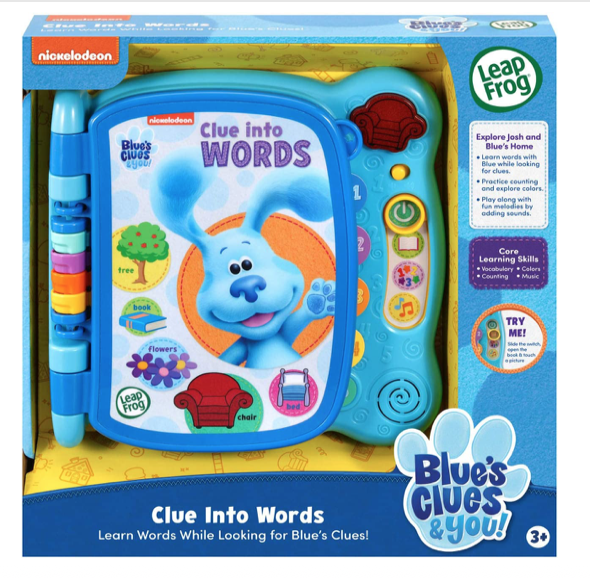 LeapFrog Blue s Clues and You Clue Into Words ĐỒ CHƠI THÔNG MINH LEAPFROG