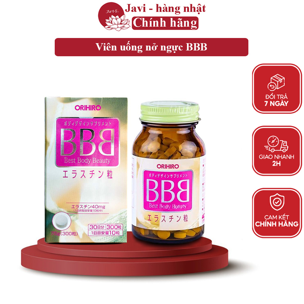 Viên uống nở ngực bbb best beauty body nhật bản viên nở ngực bb nhật bản