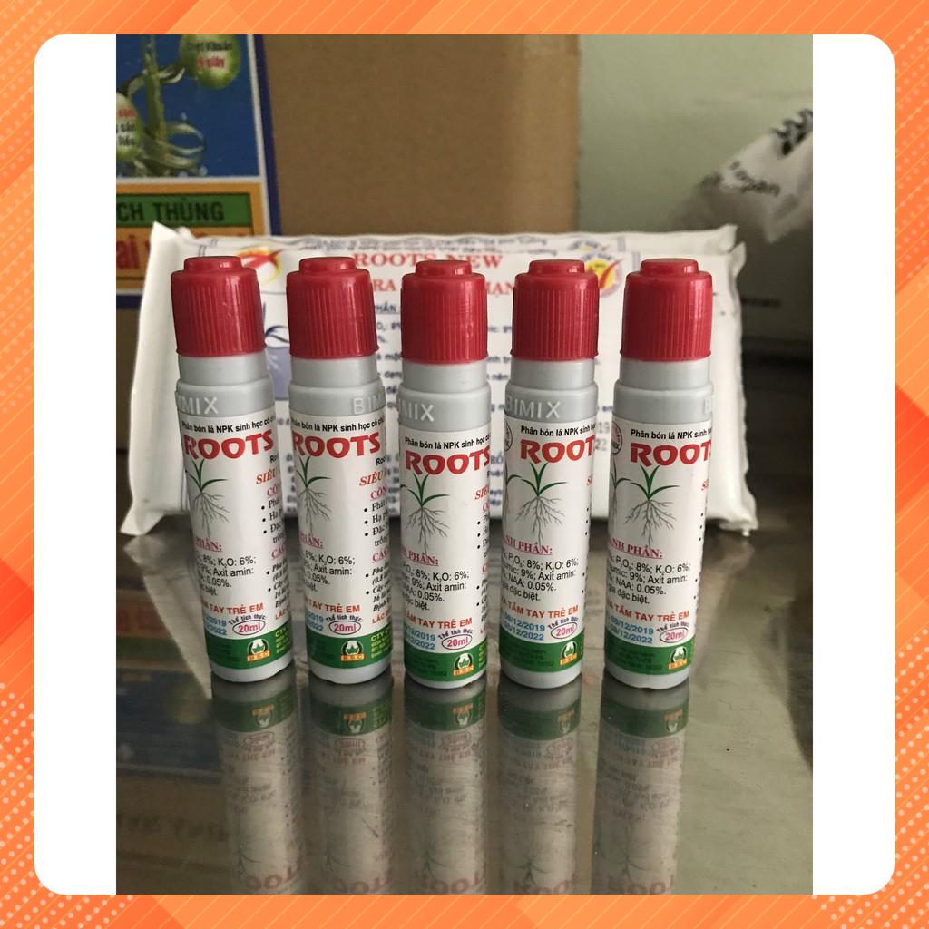 1 vỉ Phân bón vi lượng Bimix Super Roots New 20ml Siêu Ra Rễ Cực Mạnh ( 10 ống)