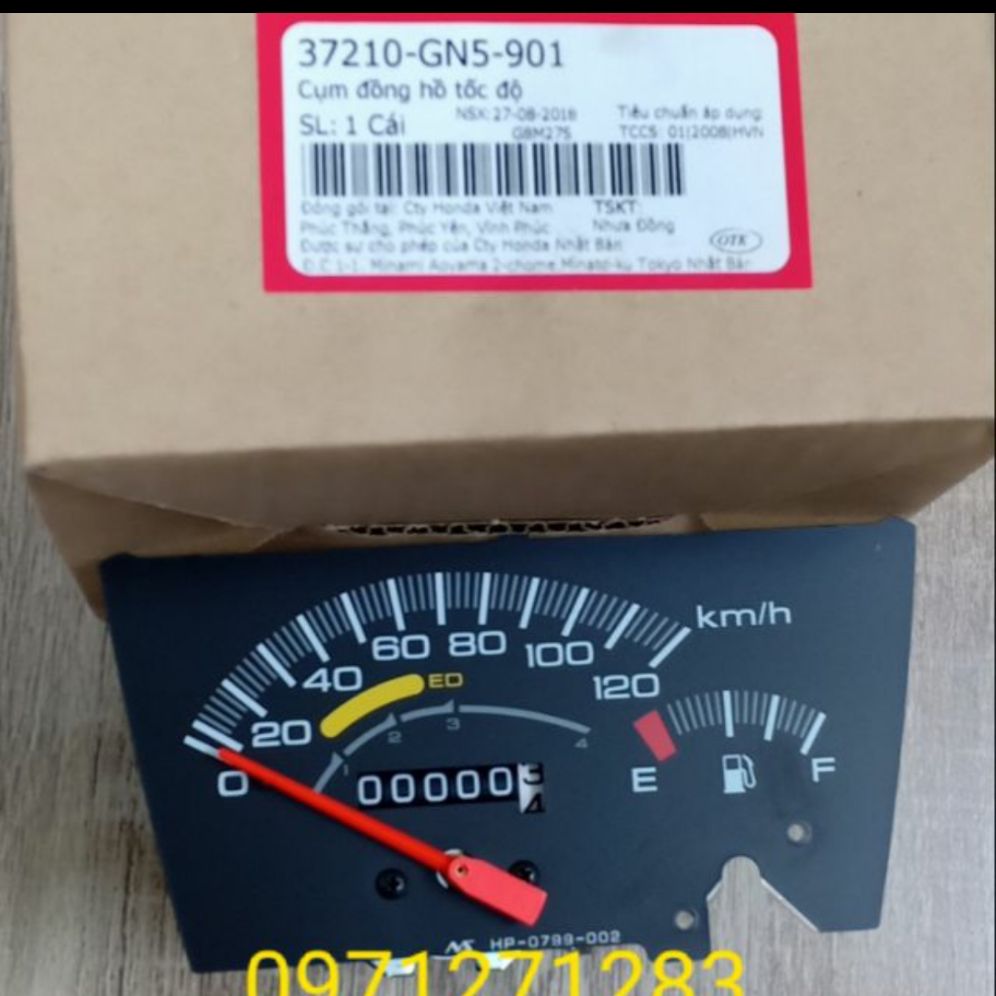 Cụm báo công tơ mét và tốc độ Super Dream