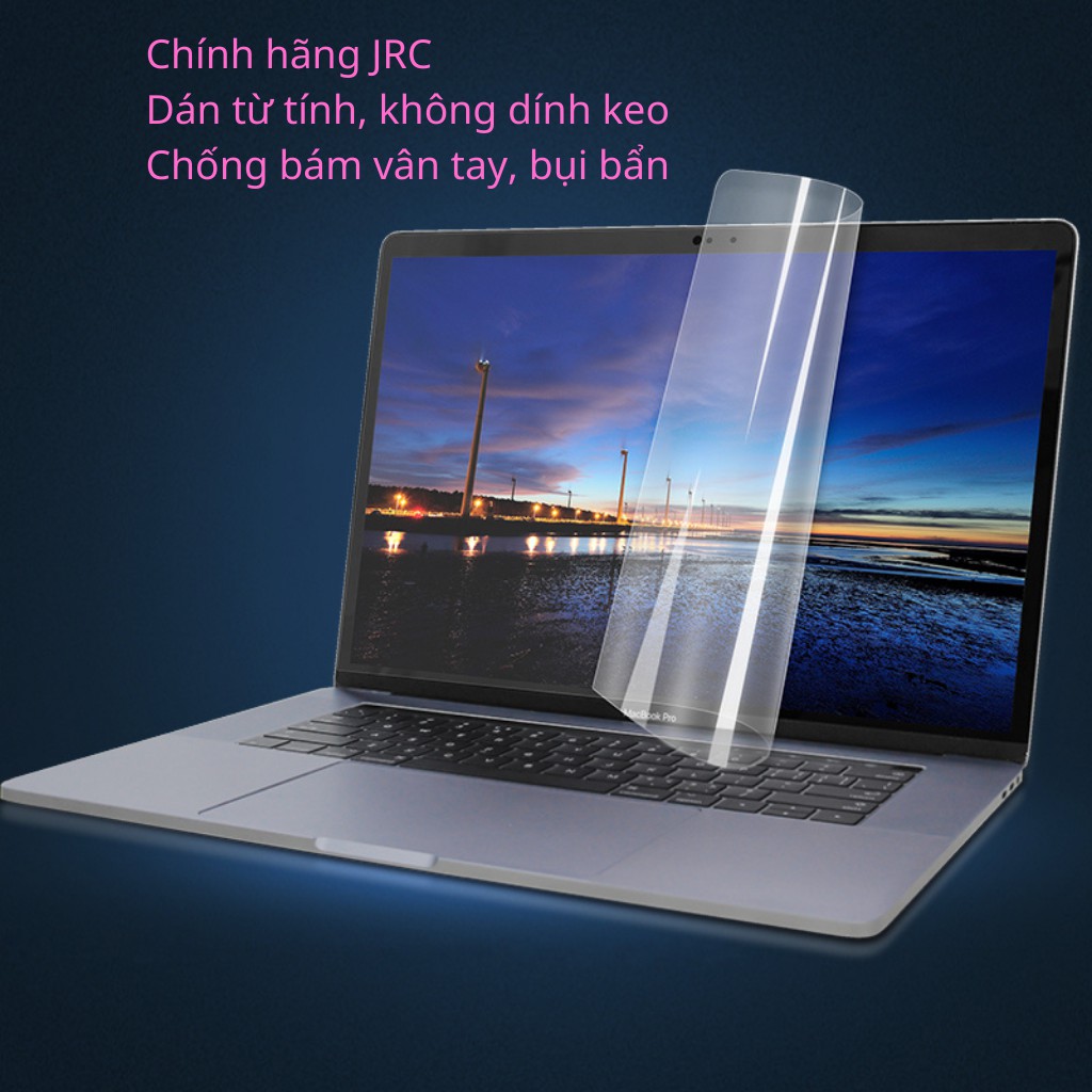 Miếng dán màn hình JRC dành cho Macbook chống thấm nước chống bám vân tay