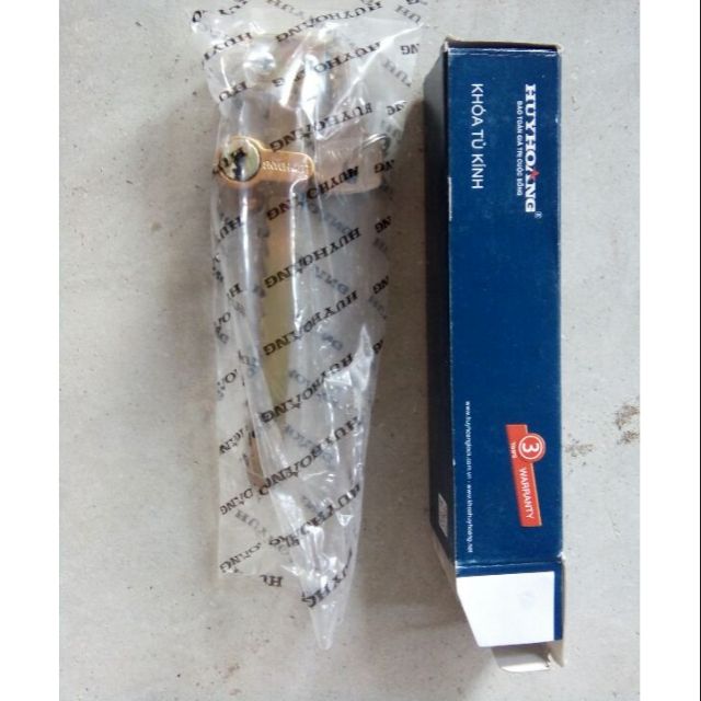 KHÓA TỦ KÍNH HUY HOÀNG KHÓA RĂNG CƯA