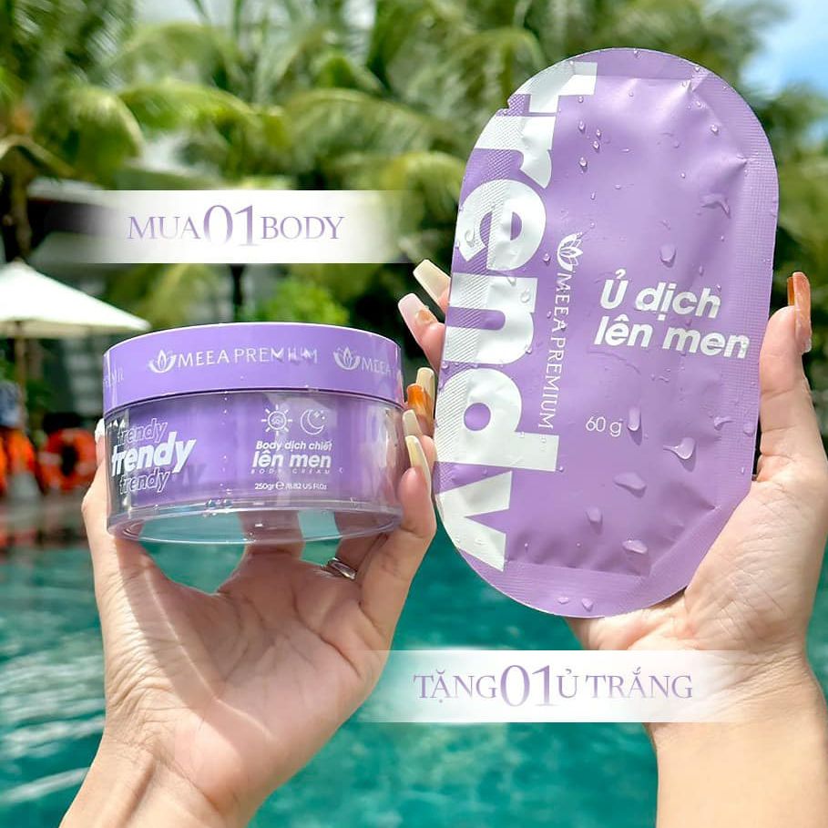 Kem body trendy meea organic chính hãng