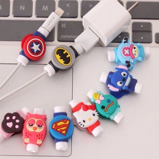 Bộ bảo vệ đầu dây sạc hình thú, bộ bảo vệ đầu dây tai nghe