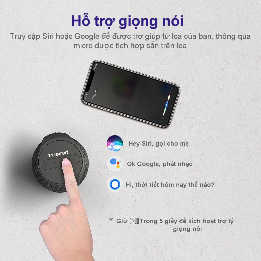 Loa Bluetooth Tronsmart Element T6 Mini Loa Bluetooth 5.0 ngoài trời chống thấm nước IPX6