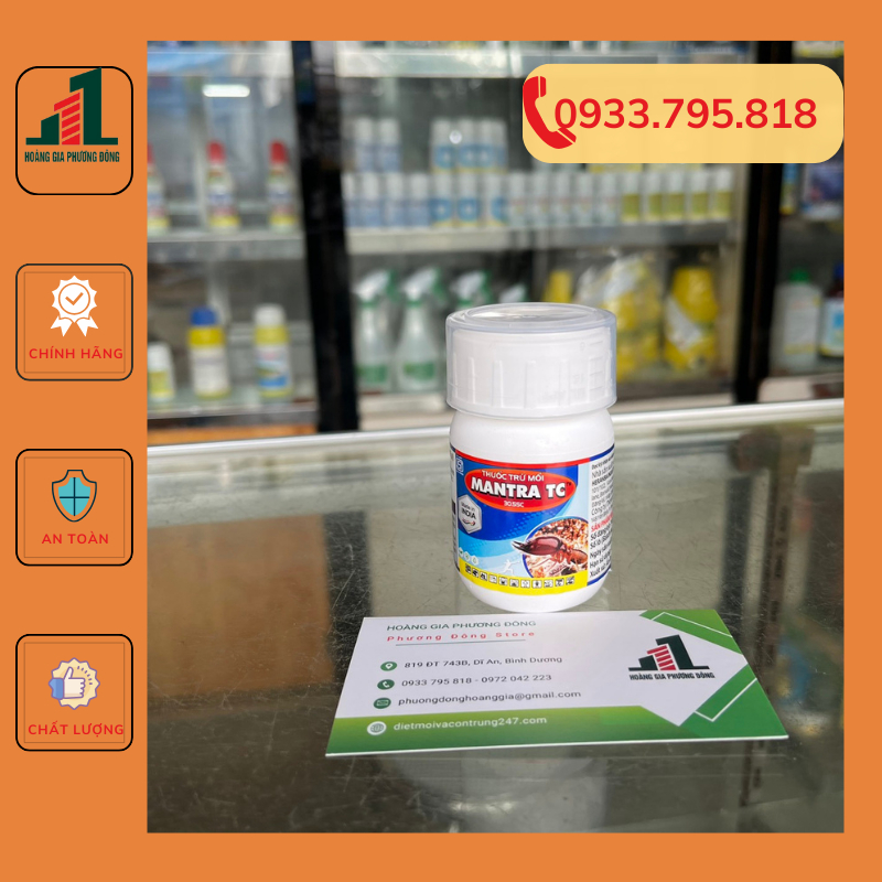 Thuốc diệt mối và phòng mối manta tc 30.5sc- chai 50ml