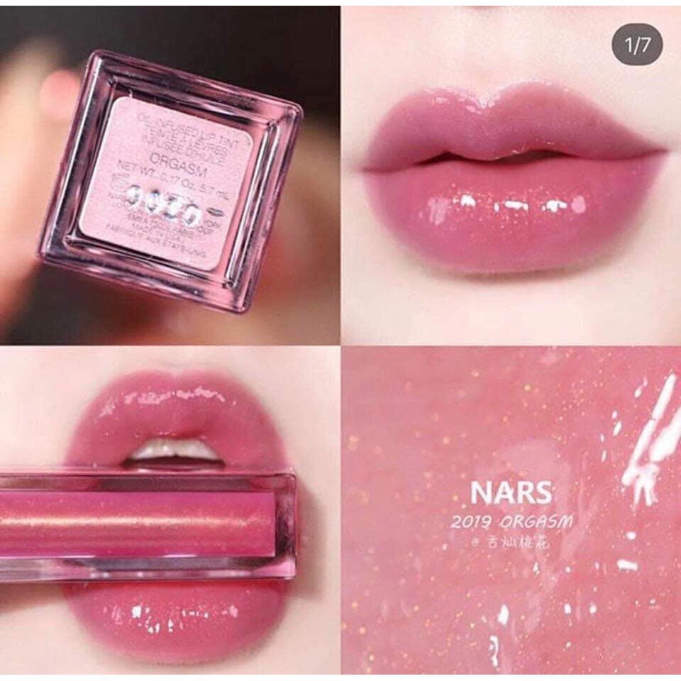 Nars - Son Bóng Có Dưỡng Nars Oil-Infused Lip Tint 3.5ml