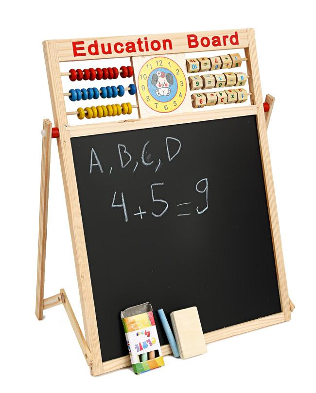 khuyen mai bang tu 2 mat education board va bo chu so cho be gia re