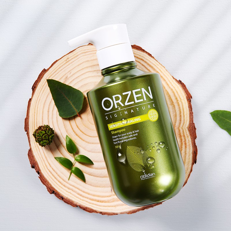500g dầu gội orzen tăng cường sinh trưởng tóc, kích thích mọc tóc dành cho da dầu khô, nhạy cảm