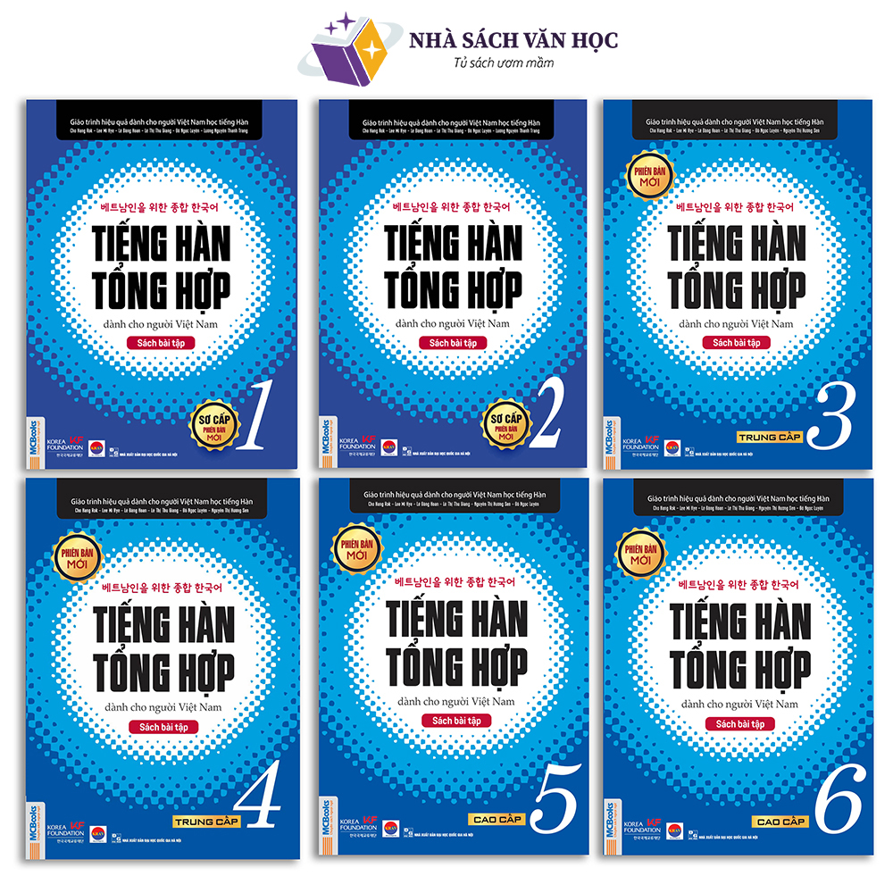 Sách - sách bài tập tiếng hàn tổng hợp dành cho người việt