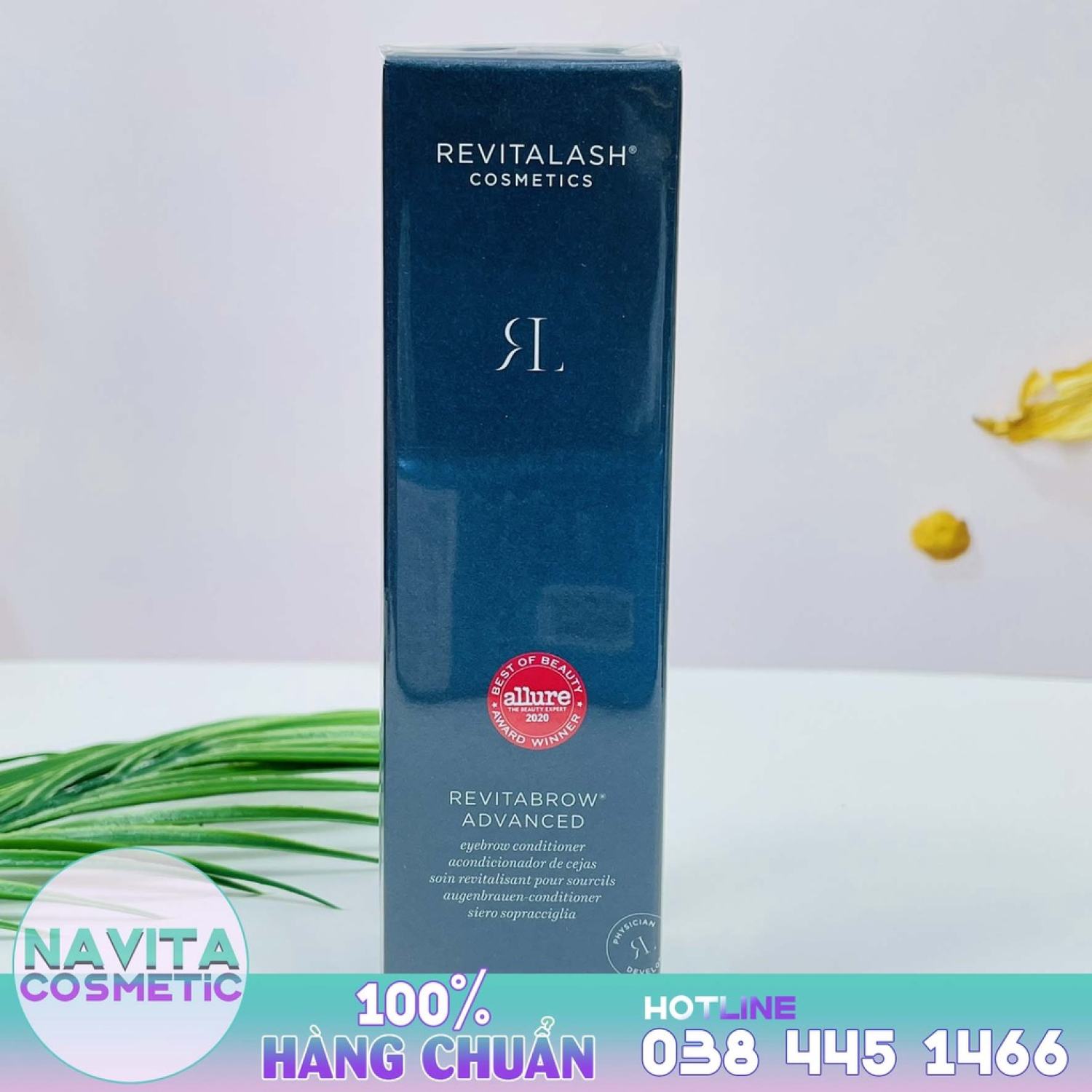 Serum nuôi dưỡng & mọc lông mày Revitabrow® Advanced USA