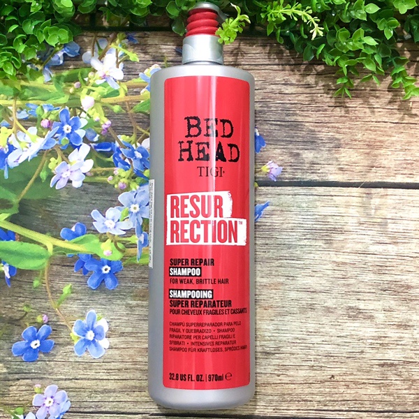 Dầu xả TIGI Bedhead Ressurrection Số 3 cho tóc khô hư tổn nặng 970ml (đỏ)