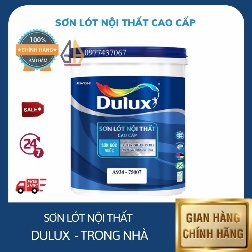 A934 - sơn lót nội thất cao cấp dulux | dta sơn đại thiên ân paint