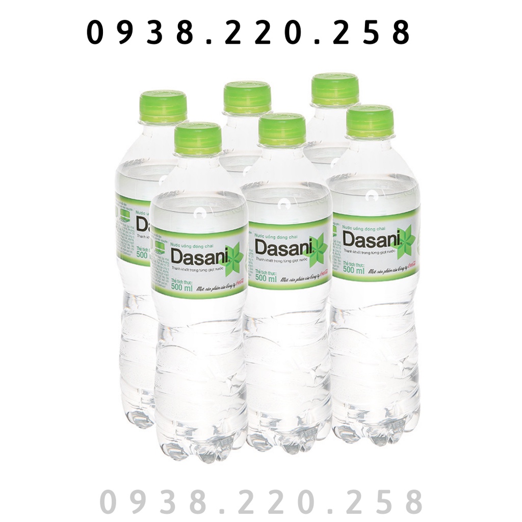 Thùng nước suối dasani 350ml , 500ml