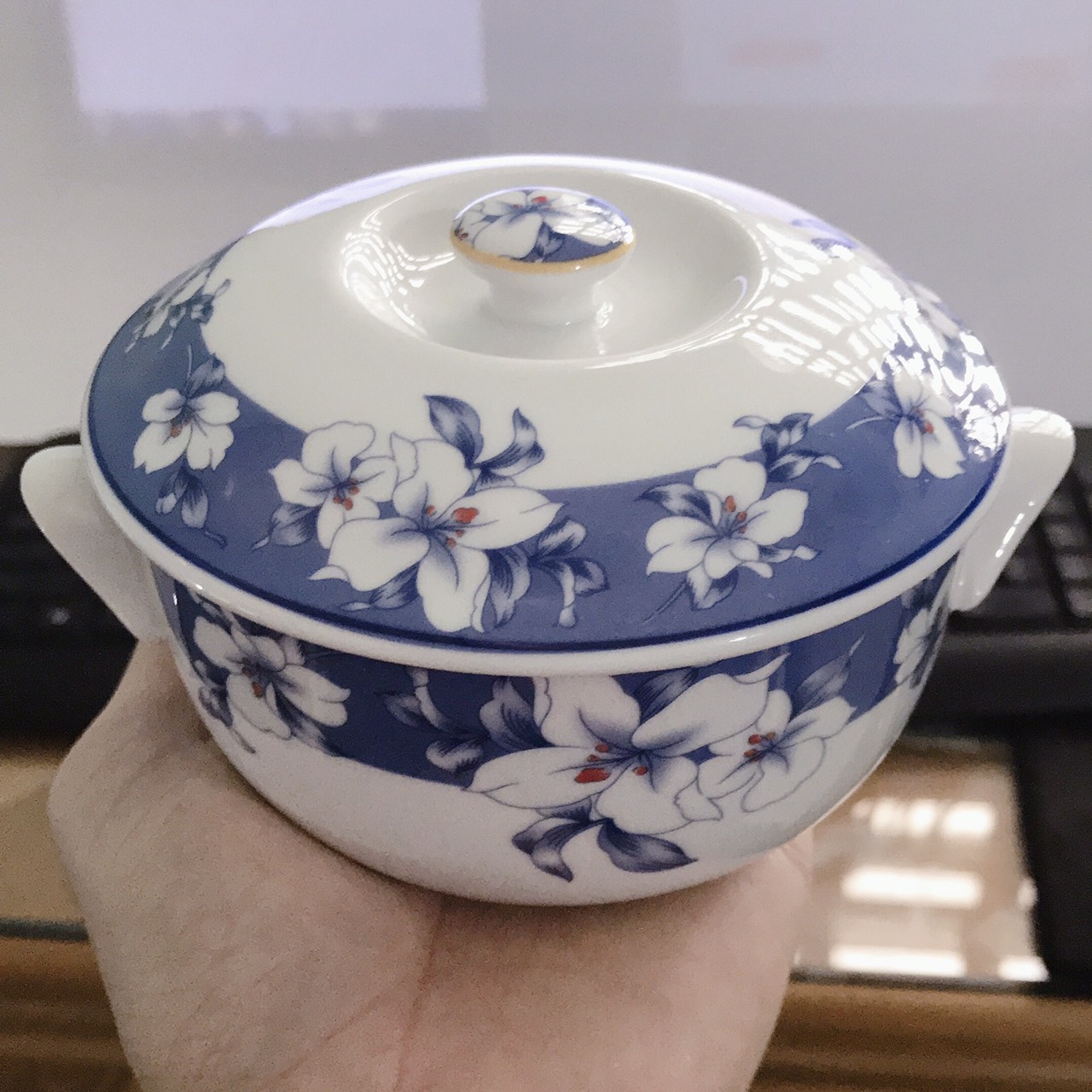 thố chưng yến Đường kính 11cm, cao 6cm - Dung tích: 500ml