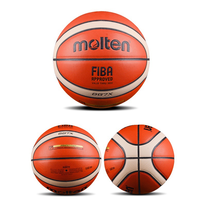 Bóng rổ da molten gg7x - size 7 - tặng kim bơm + túi lưới đựng bóng