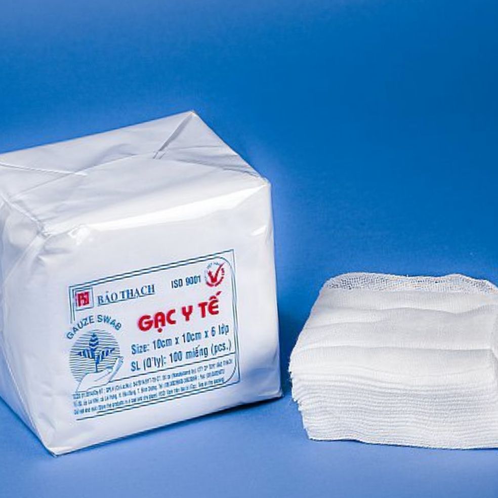 Gạc y tế bảo thạch 100 miếng