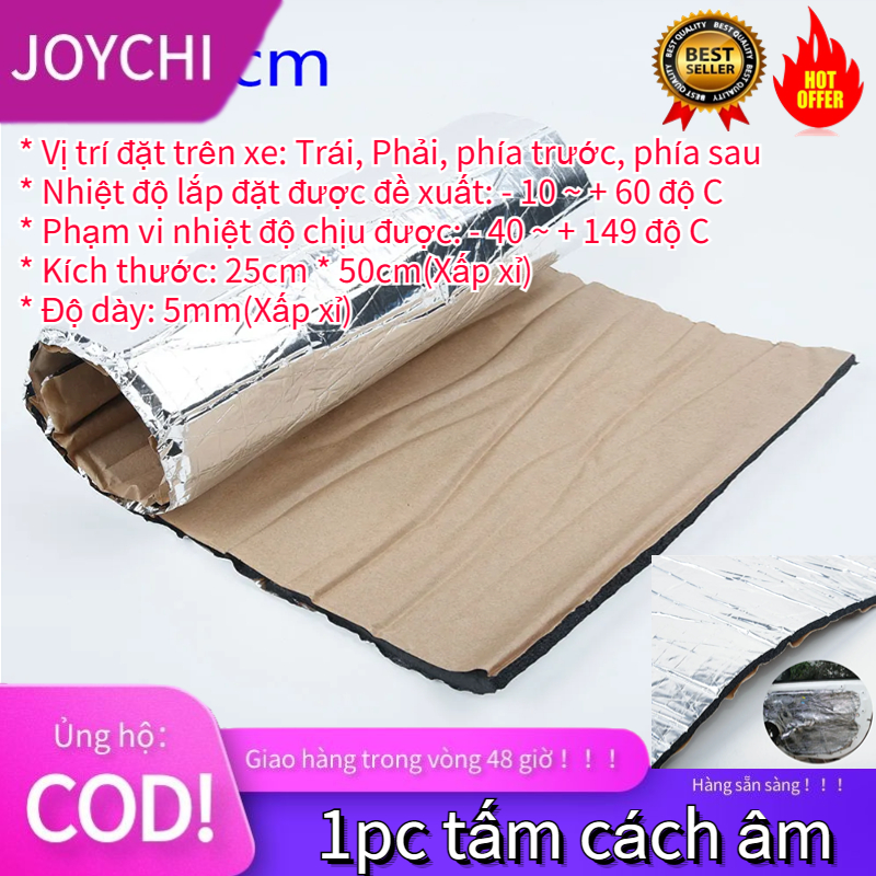 [Joychi]Thảm Chống Ồn Cho Xe Ô Tô Tấm Cách Âm Tiếng Ồn Cách Nhiệt Tường Lửa
