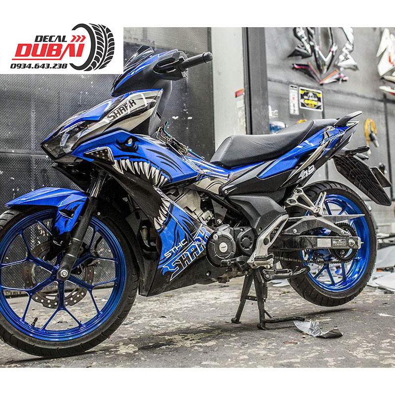 Tem trùm winner x cá mập xanh GP đen siêu ngầu