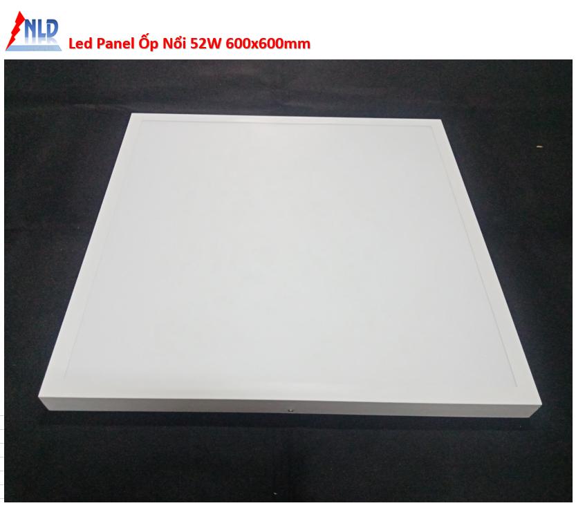 Đèn Panel Ốp Nổi 52W 600x600mm (dùng cho cả âm tấm thạch cao 600)