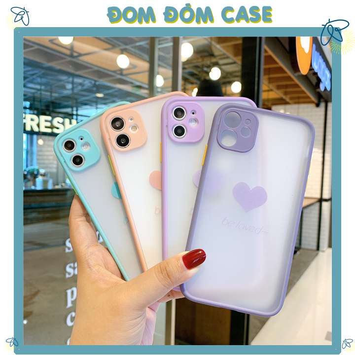 Ốp lưng nhám chống va đập bảo vệ camera be loved cho iphone 6/6plus/6s plus/7/8/7plus/8plus/x/xs/xsmax/11/11promax