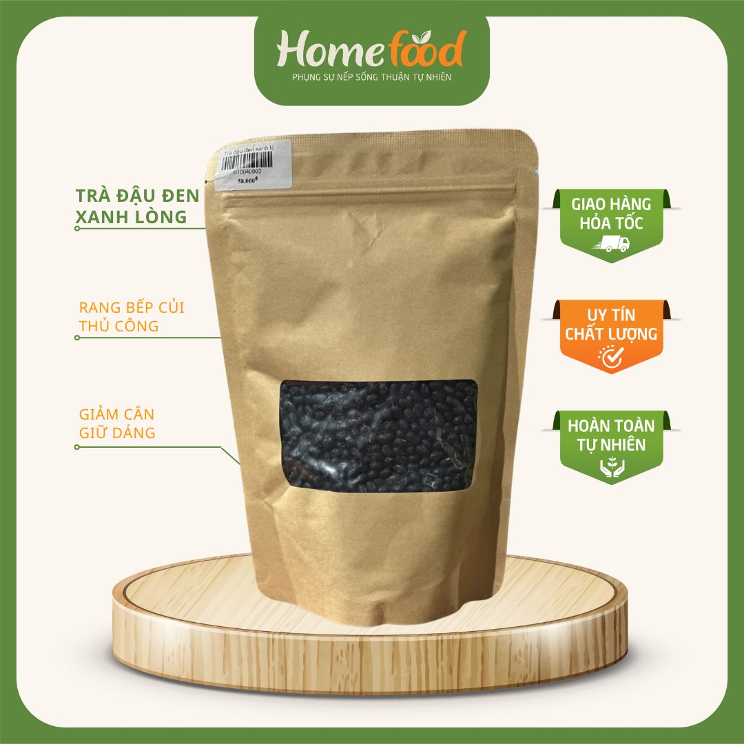 Trà đậu đen xanh lòng HOMEFOOD túi 400g