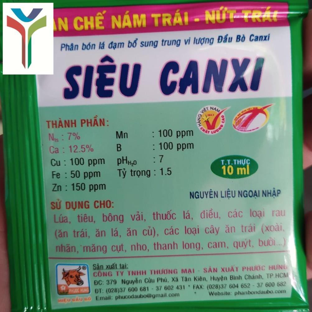 Siêu canxi phân bón lá canxi chống thối trái, nứt tráinguyentri