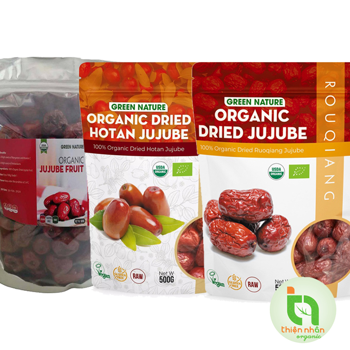 Táo đỏ hữu cơ Green Nature 500g