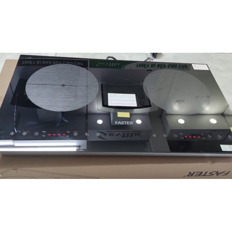 Bếp từ đôi Inverter Faster FS 289i -Công nghệ Inverter tiết kiệm điện vượt trội -Bảo hành điện tử 2 năm