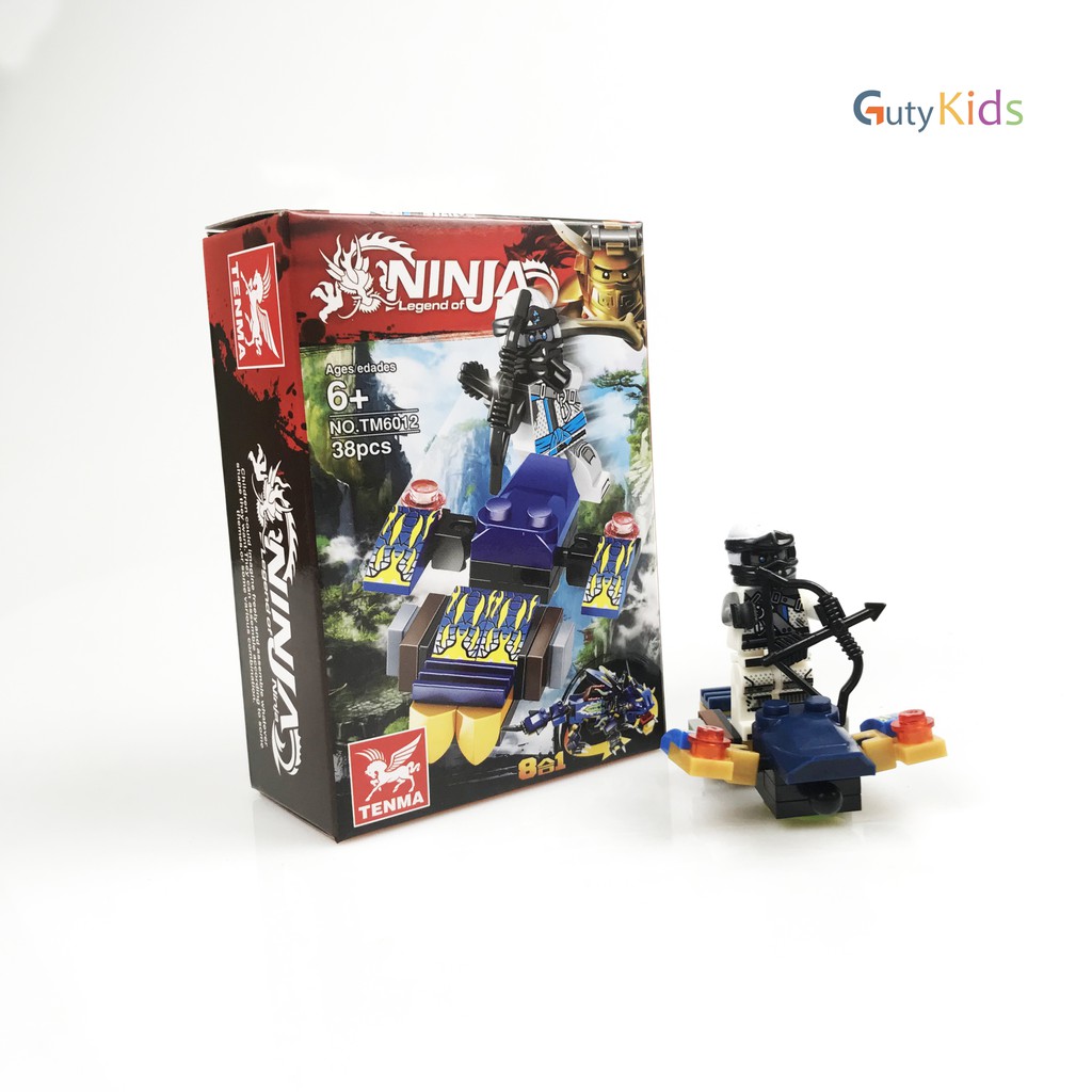 Bộ đồ chơi Le.go lắp ráp sáng tạo 30 PCS, lắp ráp NINJA tăng khả năng tư duy, chất liệu an toàn, Rèn luyện tính tỉ mỉ cũng như khơi gợi khả năng tư duy và sáng tạo ở từng trẻ-  Giao mẫu ngẫu nhiên - Guty Mart