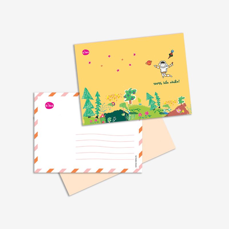 Set thiệp 100% hồn nhiên