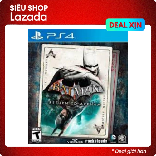 Đĩa Game BATMAN RETURN TO AKHAM dành cho  PS4