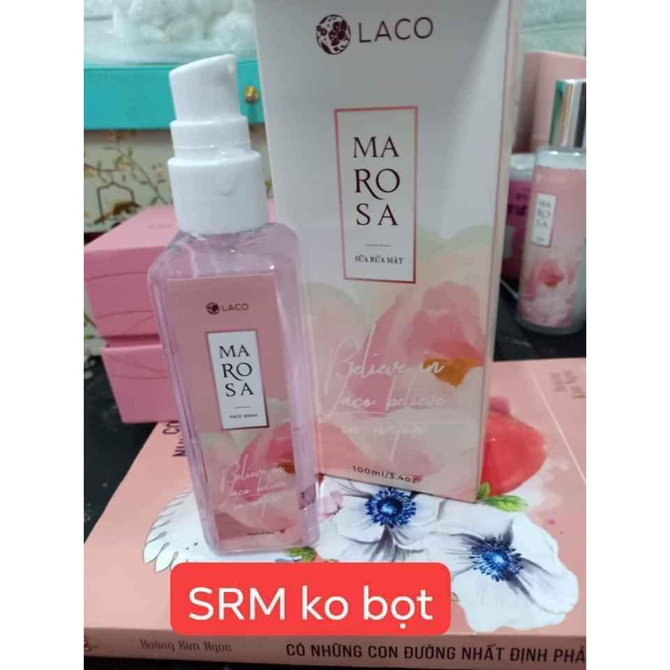 Sữa rửa mặt marosa laco